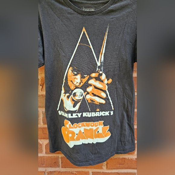 Stanley Kubrick’s Clockwork Orange T-Shirt Adult Small 1971 Dystopian Crime Film - Picture 2 of 4